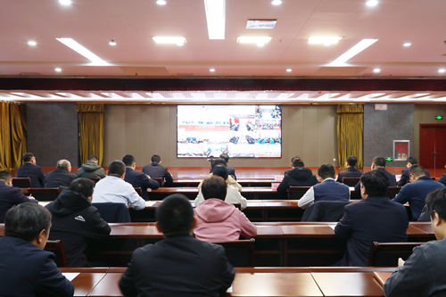 聊城市社會治安防控體系現(xiàn)代化建設(shè)推進(jìn)會議召開  東昌府區(qū)設(shè)分會場收聽收看