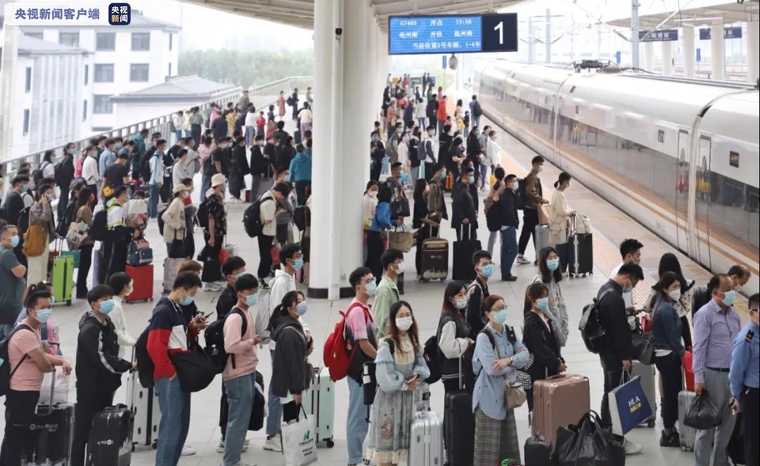 今天全國鐵路預(yù)計發(fā)送旅客1080萬人次