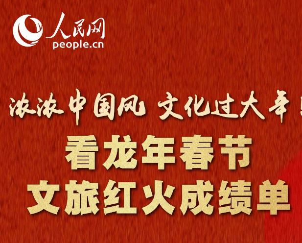 濃濃中國風 文化過大年！看龍年春節(jié)文旅紅火成績單
