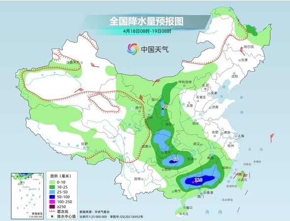 中東部新一輪大范圍降雨來襲 北方降溫開啟暖熱感暫消