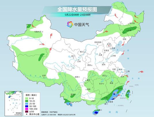 未來(lái)三天南方降雨不停歇 北方晴熱發(fā)展多地或再現(xiàn)高溫