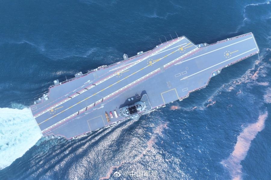 福建艦首次海試成功，三個細(xì)節(jié)耐人尋味