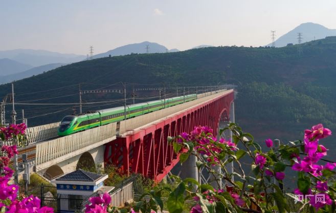 中老鐵路上半年客貨運(yùn)輸量質(zhì)雙升 發(fā)送旅客989.6萬(wàn)人次、發(fā)送貨物1004.9萬(wàn)噸