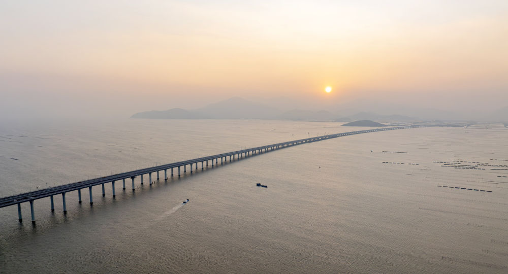 新華全媒+｜黃茅海跨海通道即將開通