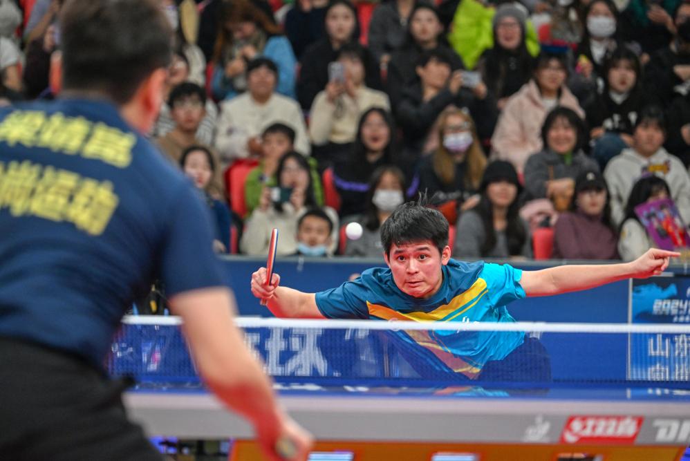 乒超聯(lián)賽：黃石、魯能全勝領跑