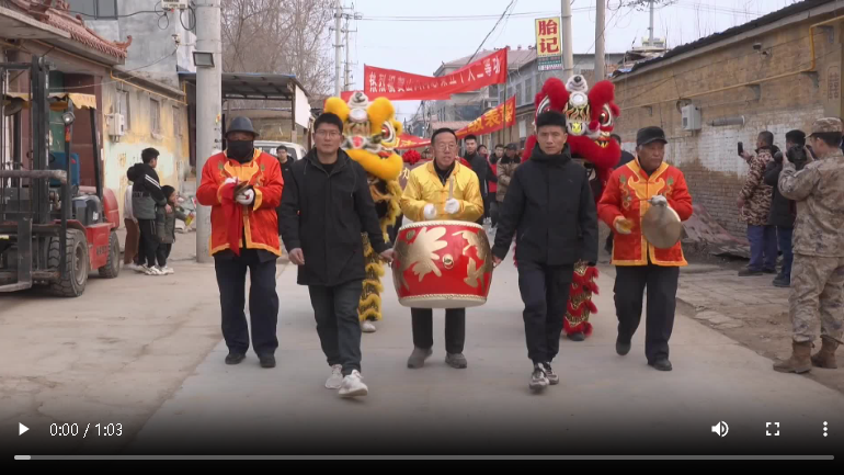 聊城市莘縣：喜報(bào)送到家 新春添新喜