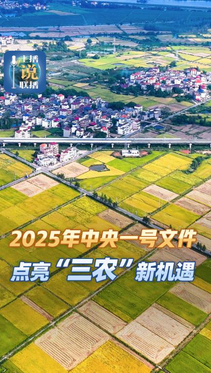 主播說聯(lián)播 | 中央一號文件發(fā)力“三農(nóng)”，新提法點亮新機(jī)遇