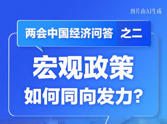 宏觀政策如何同向發(fā)力？——兩會中國經(jīng)濟問答之二