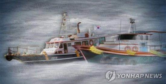 突發(fā)！韓國近海漁船與貨運船相撞 一人墜海失蹤