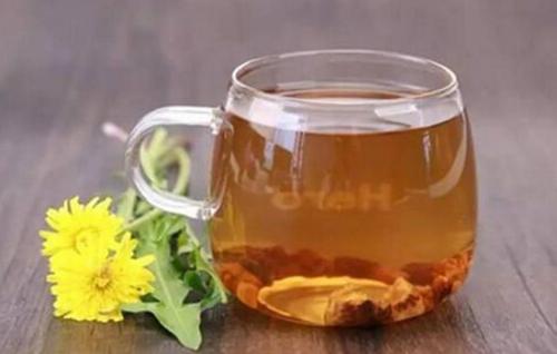 愛發(fā)火，蒲公英泡茶